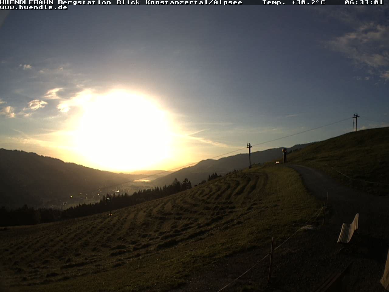 Archiv Foto Webcam Wanderweg Imbergkamm