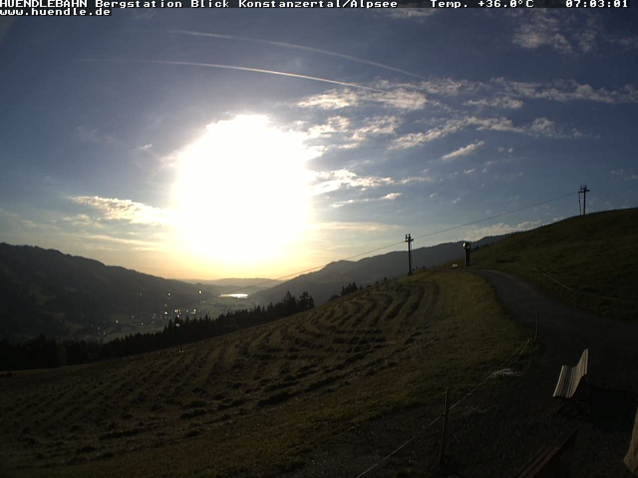 Archiv Foto Webcam Wanderweg Imbergkamm