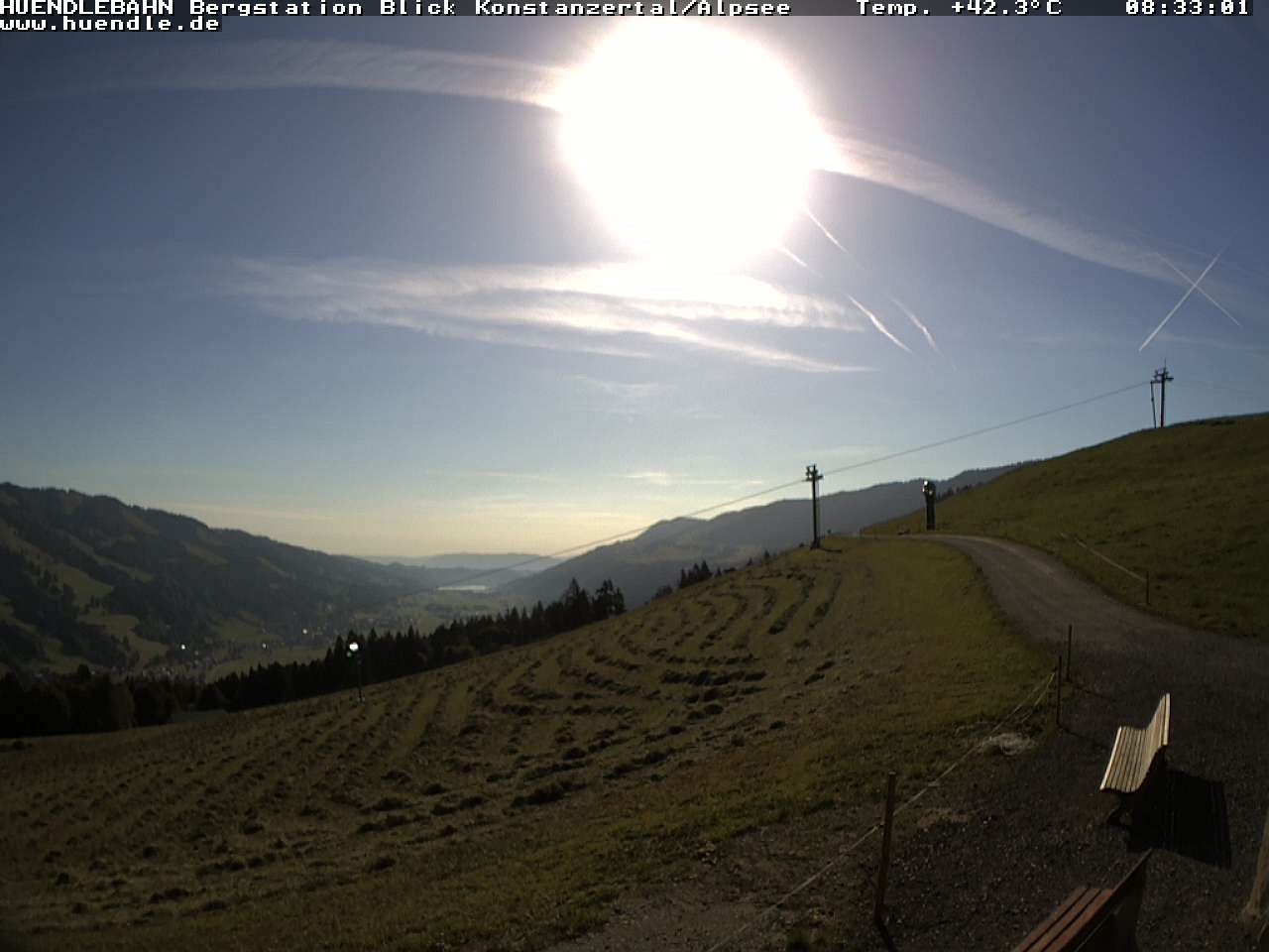 Archiv Foto Webcam Wanderweg Imbergkamm