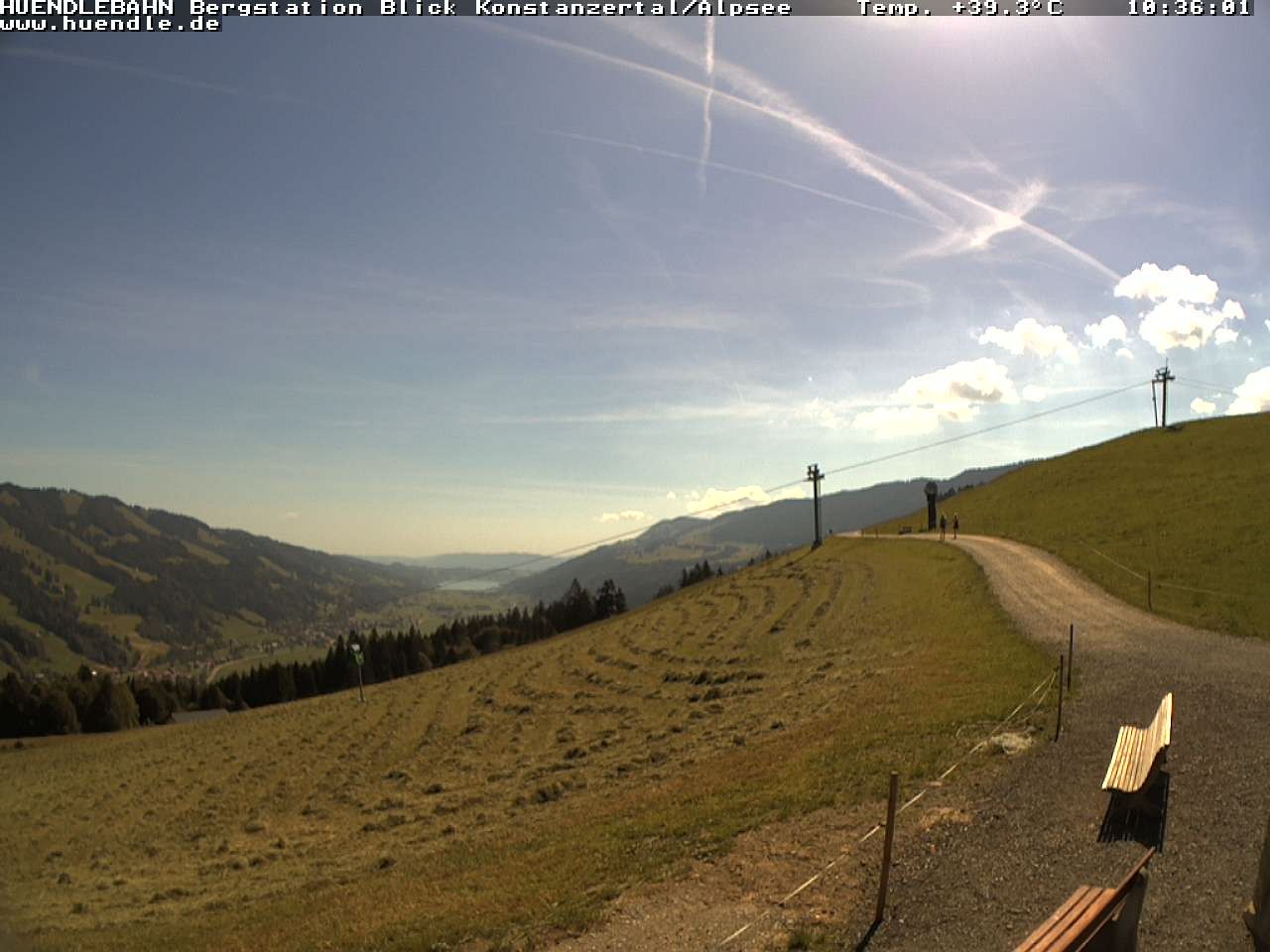 Archiv Foto Webcam Wanderweg Imbergkamm