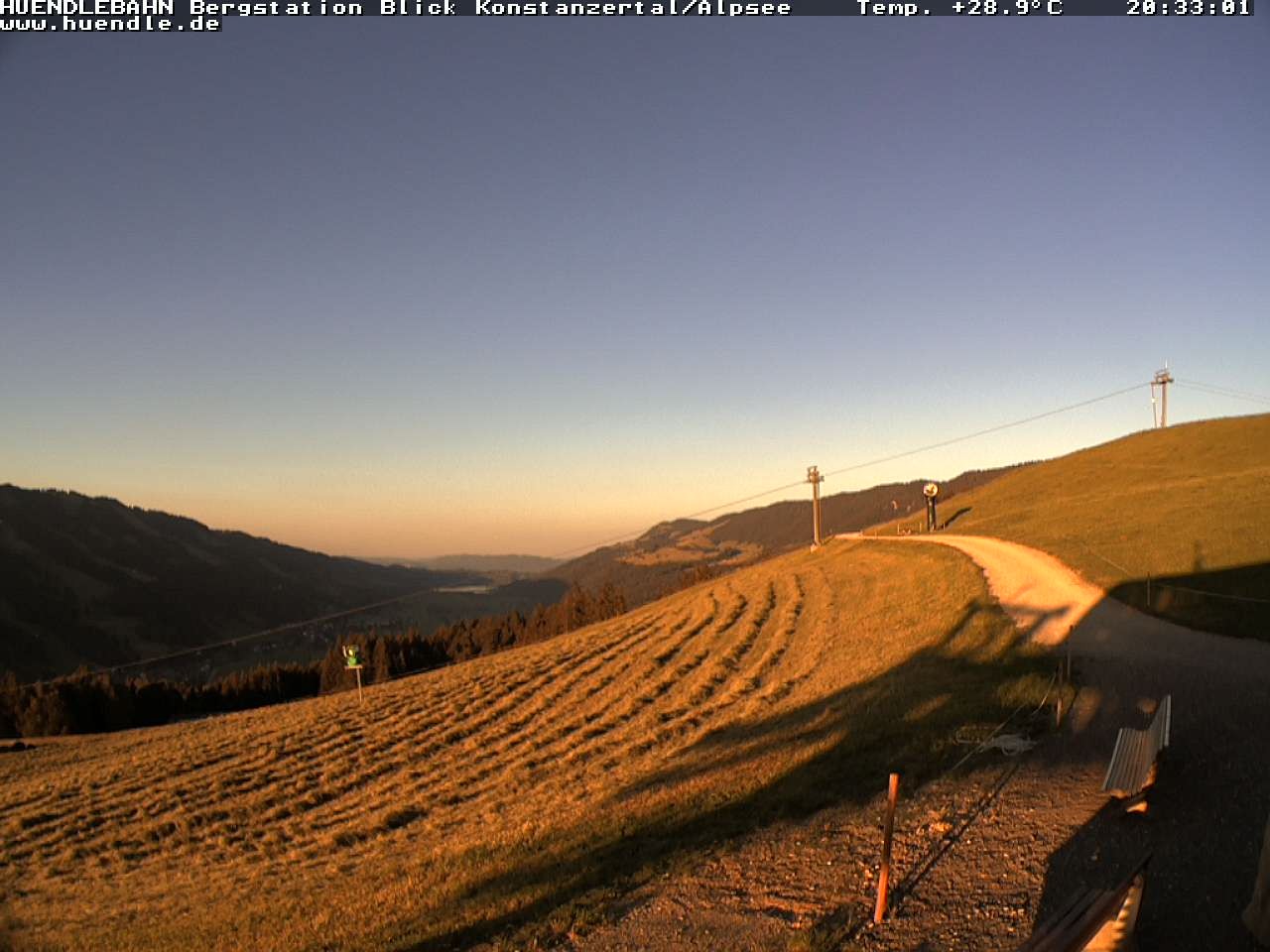 Archiv Foto Webcam Wanderweg Imbergkamm