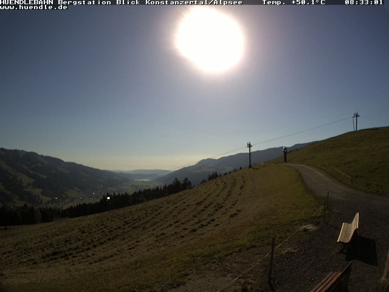 Archiv Foto Webcam Wanderweg Imbergkamm