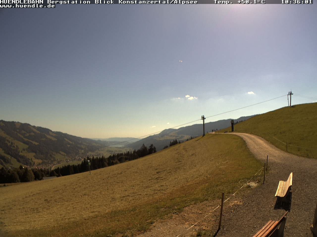Archiv Foto Webcam Wanderweg Imbergkamm