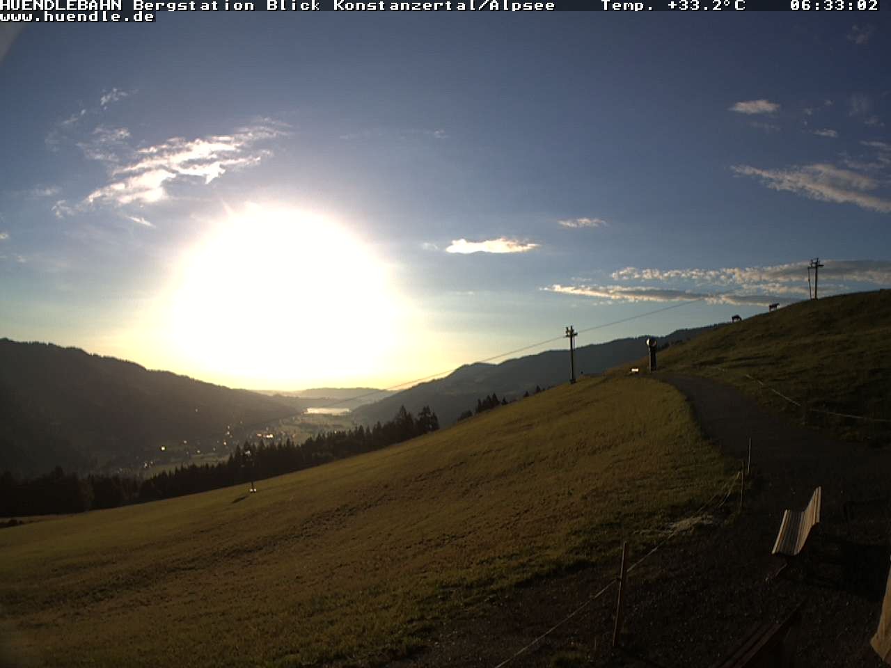 Archiv Foto Webcam Wanderweg Imbergkamm