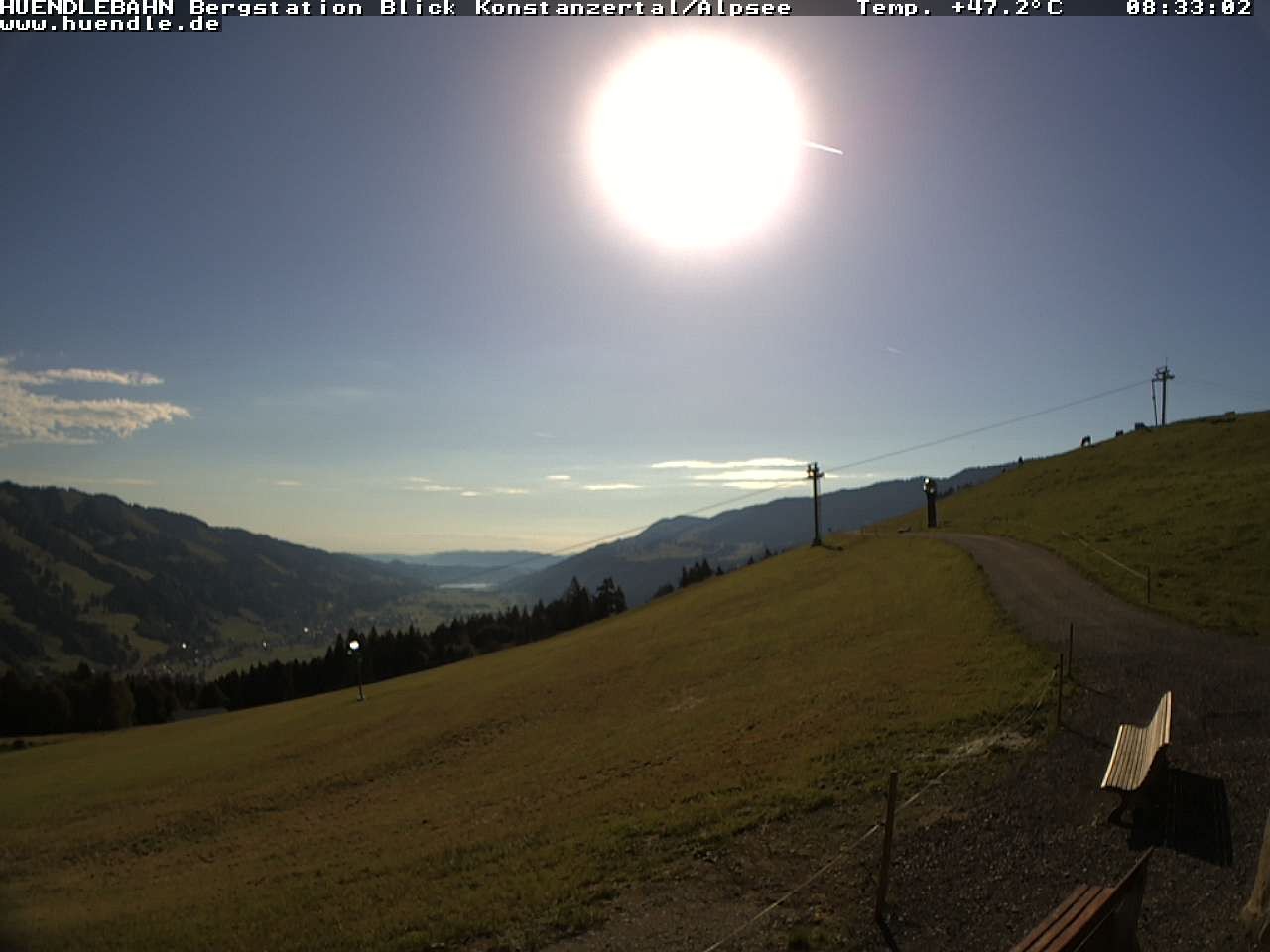 Archiv Foto Webcam Wanderweg Imbergkamm