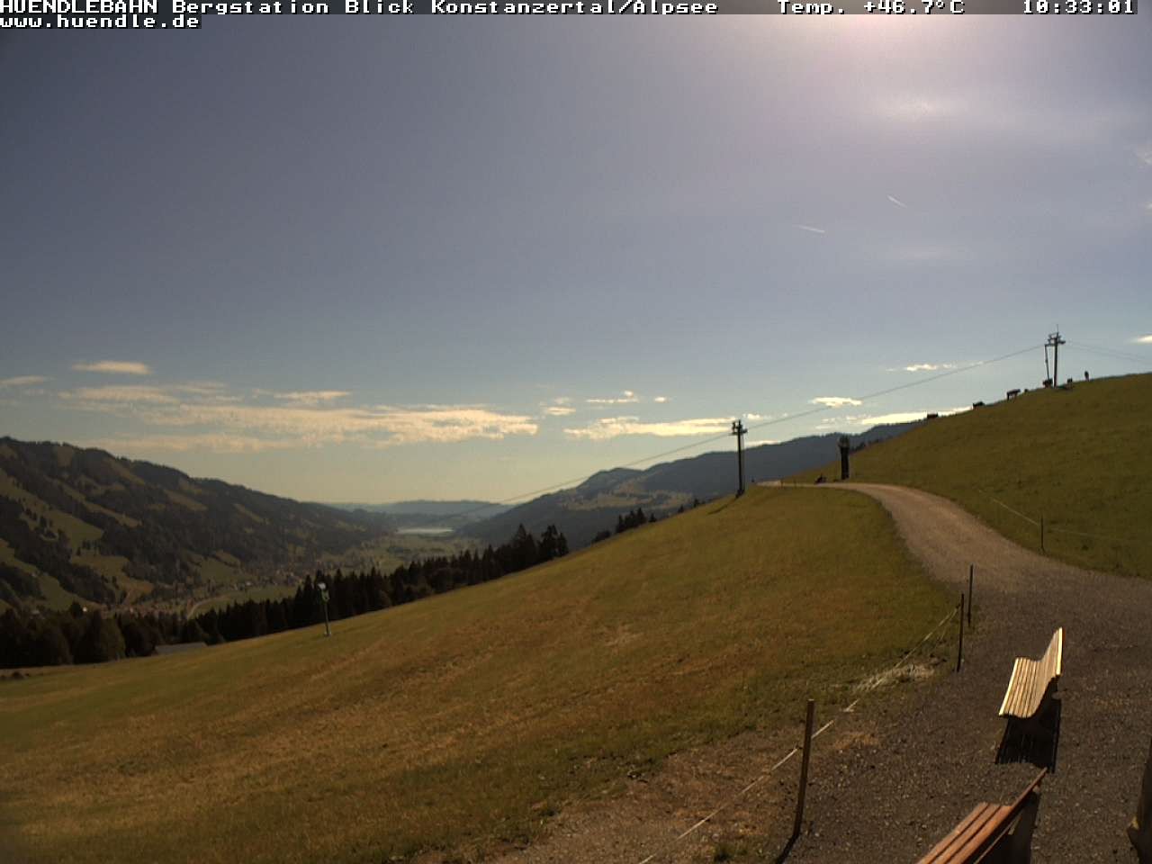 Archiv Foto Webcam Wanderweg Imbergkamm