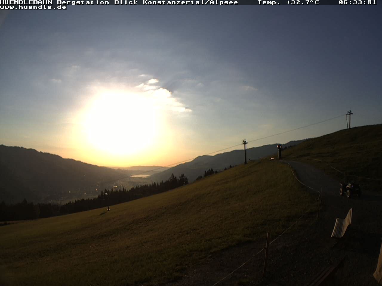 Archiv Foto Webcam Wanderweg Imbergkamm