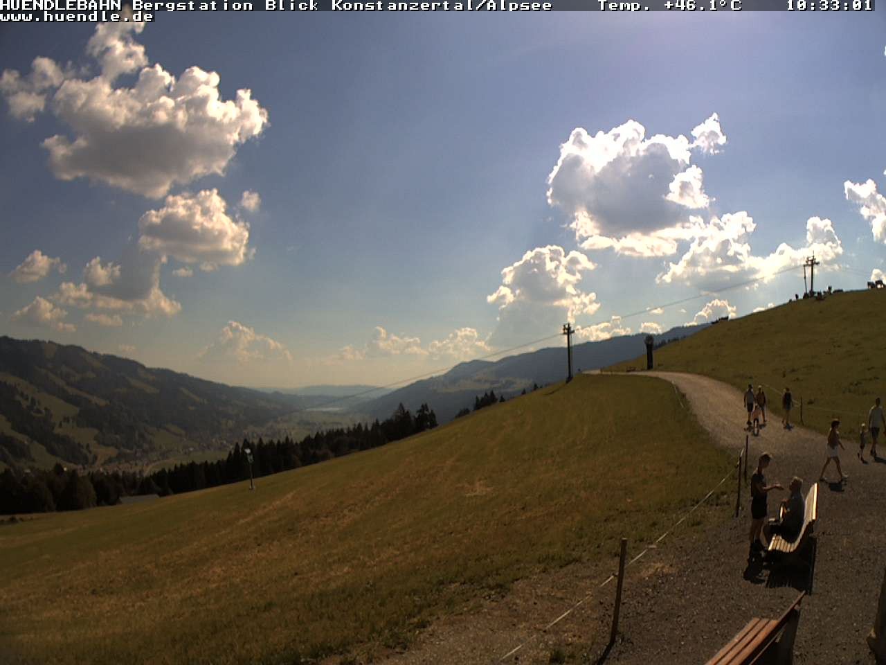 Archiv Foto Webcam Wanderweg Imbergkamm