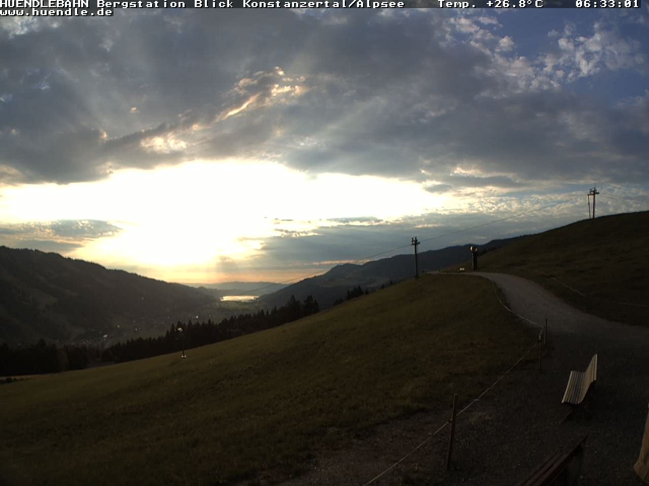 Archiv Foto Webcam Wanderweg Imbergkamm