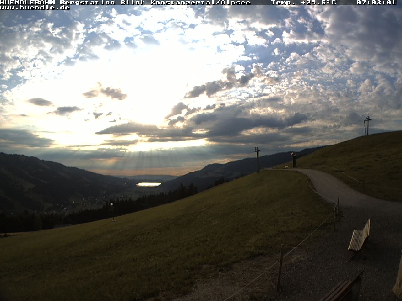 Archiv Foto Webcam Wanderweg Imbergkamm