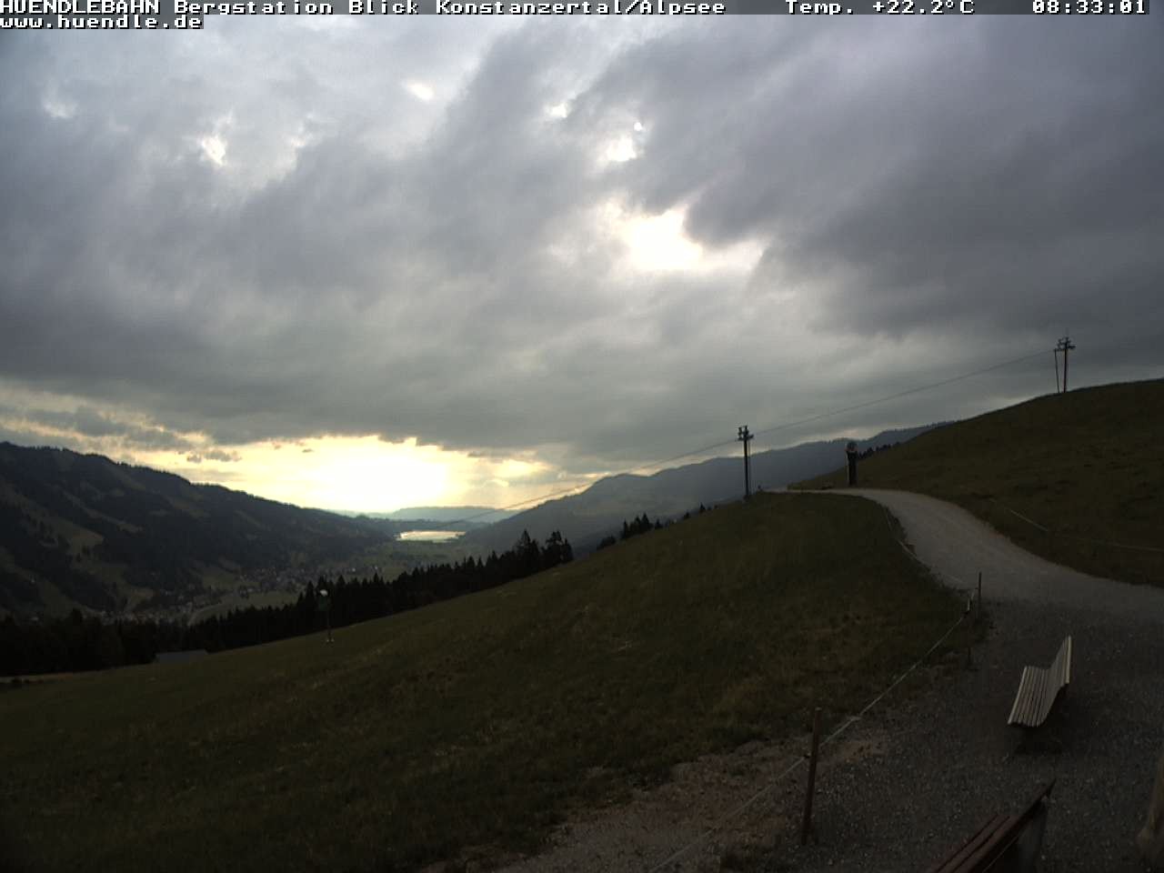 Archiv Foto Webcam Wanderweg Imbergkamm