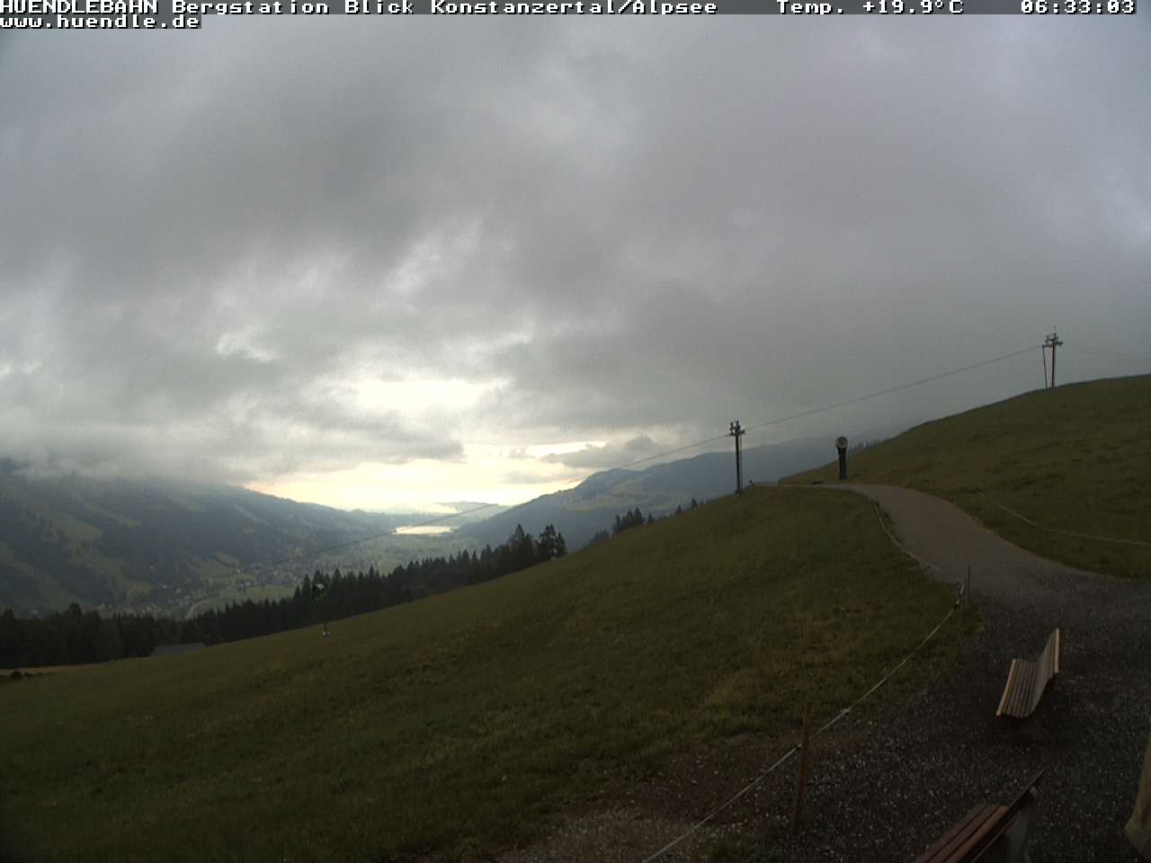 Archiv Foto Webcam Wanderweg Imbergkamm