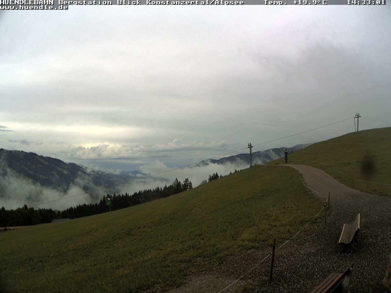 Archiv Foto Webcam Wanderweg Imbergkamm