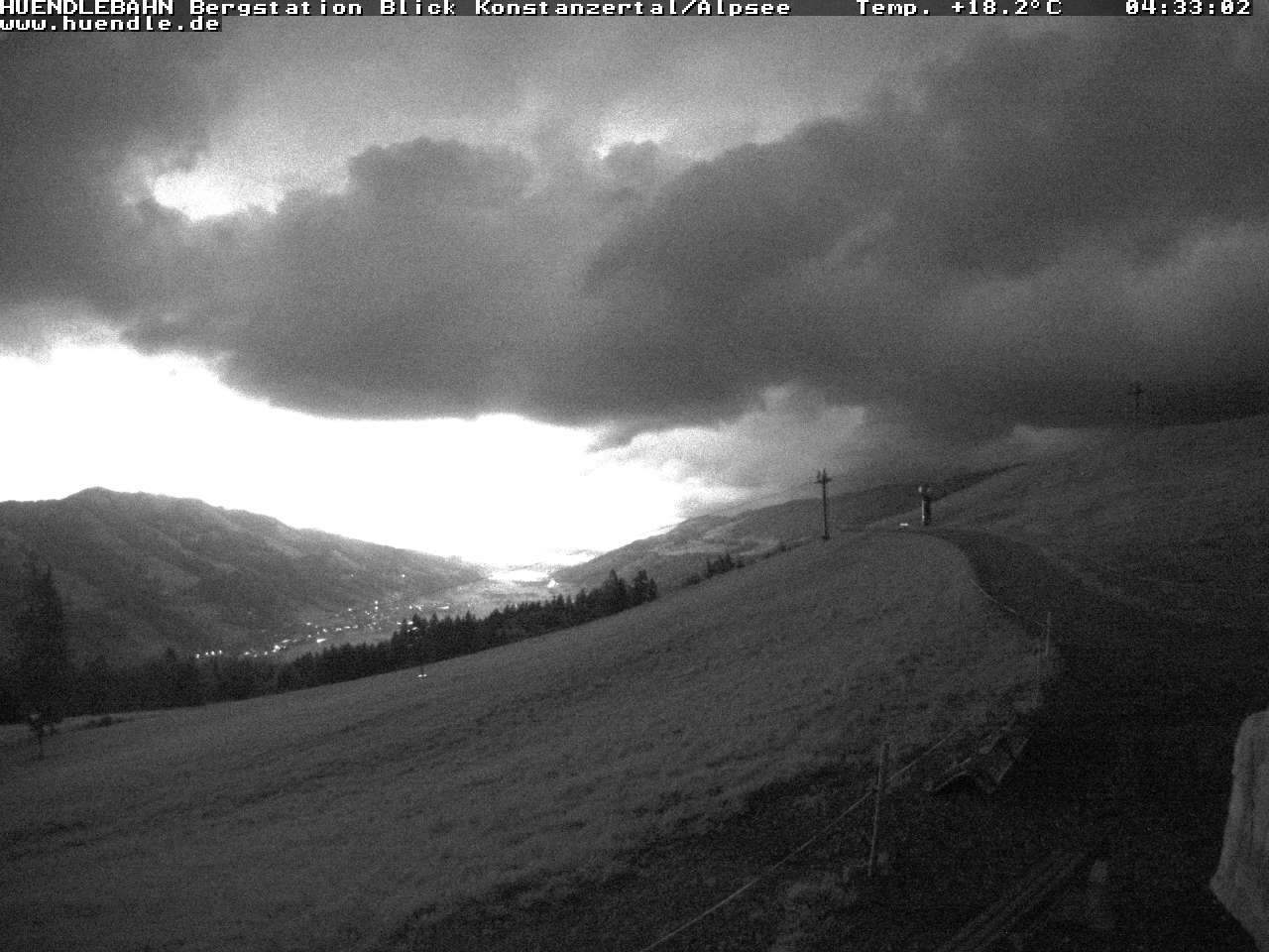 Archived image Webcam Hiking path Imbergkamm, Oberstaufen