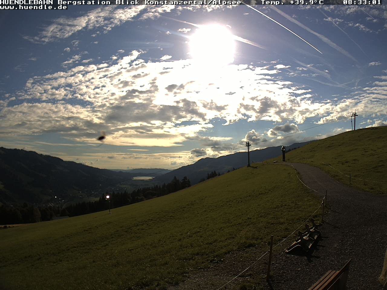 Archived image Webcam Hiking path Imbergkamm, Oberstaufen