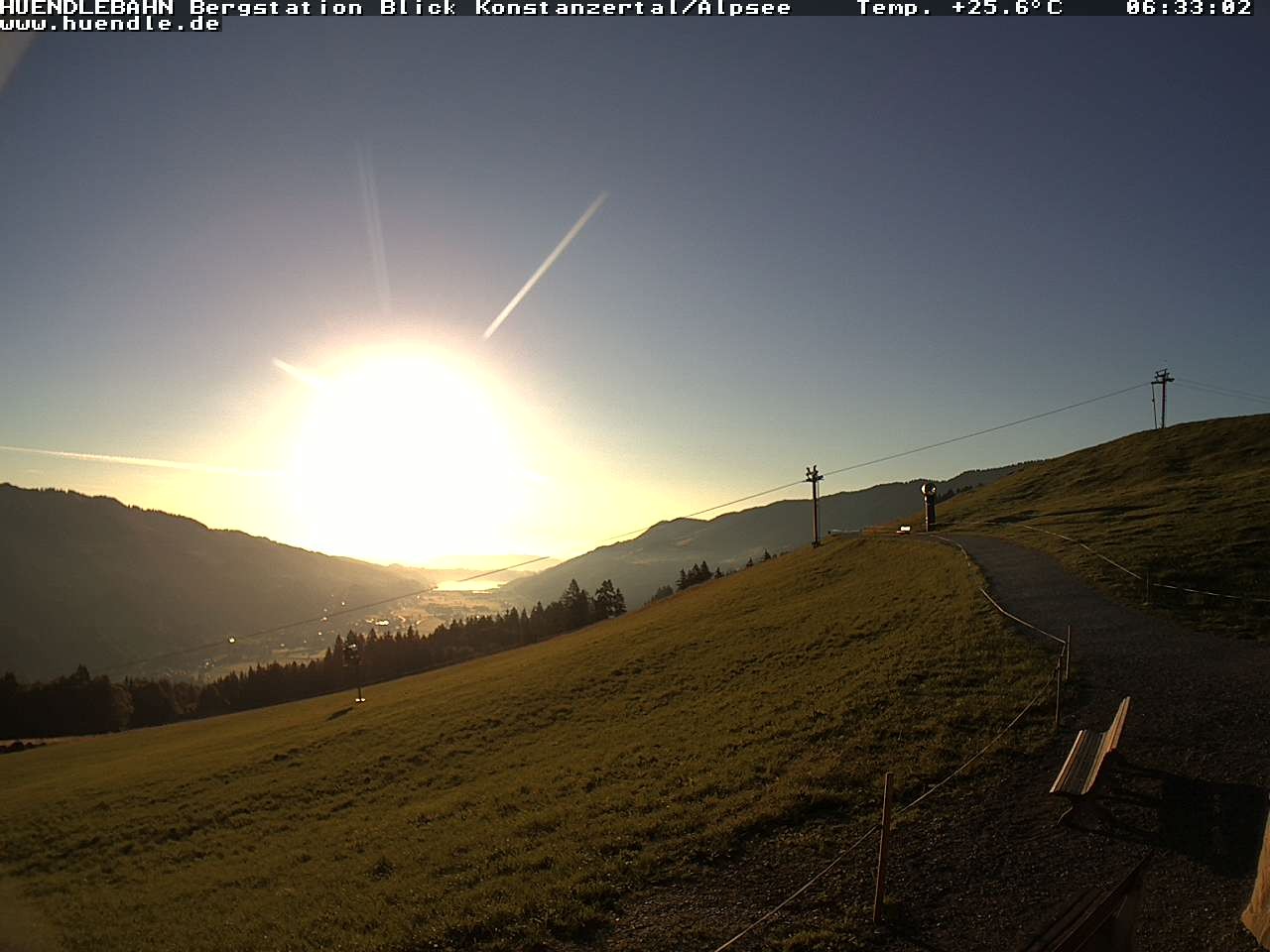 Archiv Foto Webcam Wanderweg Imbergkamm