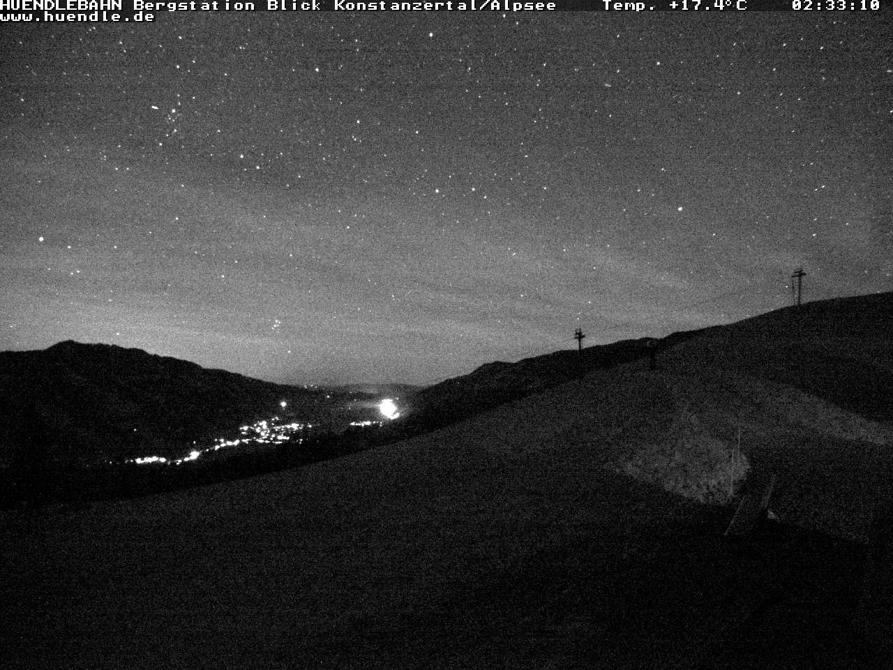 Archived image Webcam Hiking path Imbergkamm, Oberstaufen