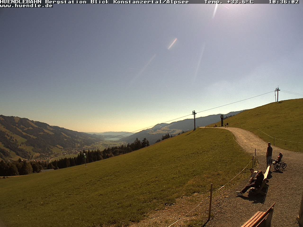 Archived image Webcam Hiking path Imbergkamm, Oberstaufen