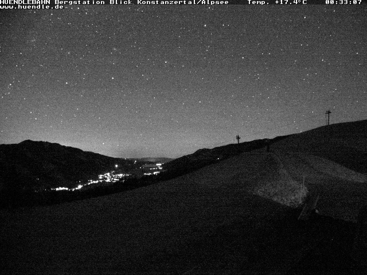 Archived image Webcam Hiking path Imbergkamm, Oberstaufen
