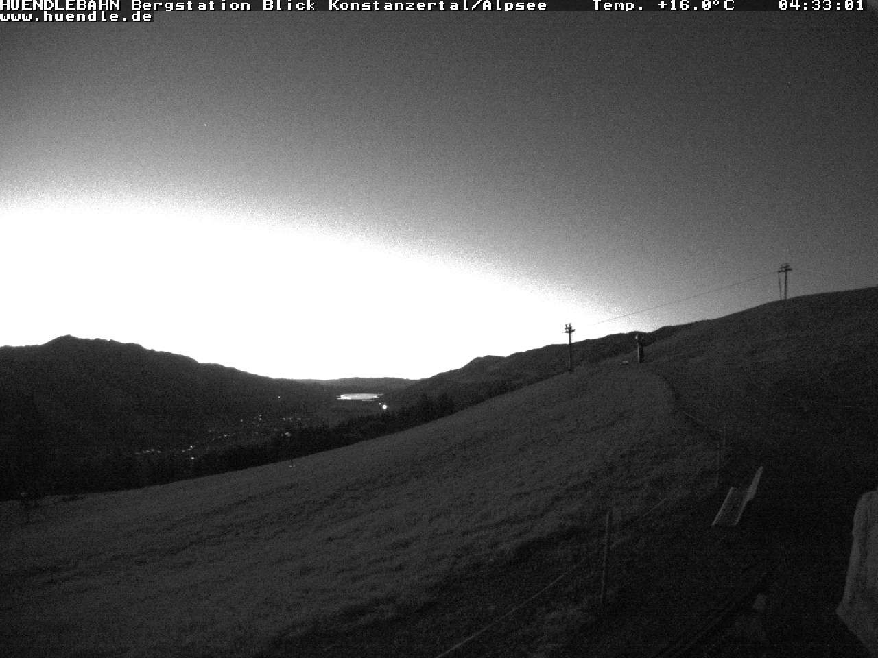 Archived image Webcam Hiking path Imbergkamm, Oberstaufen