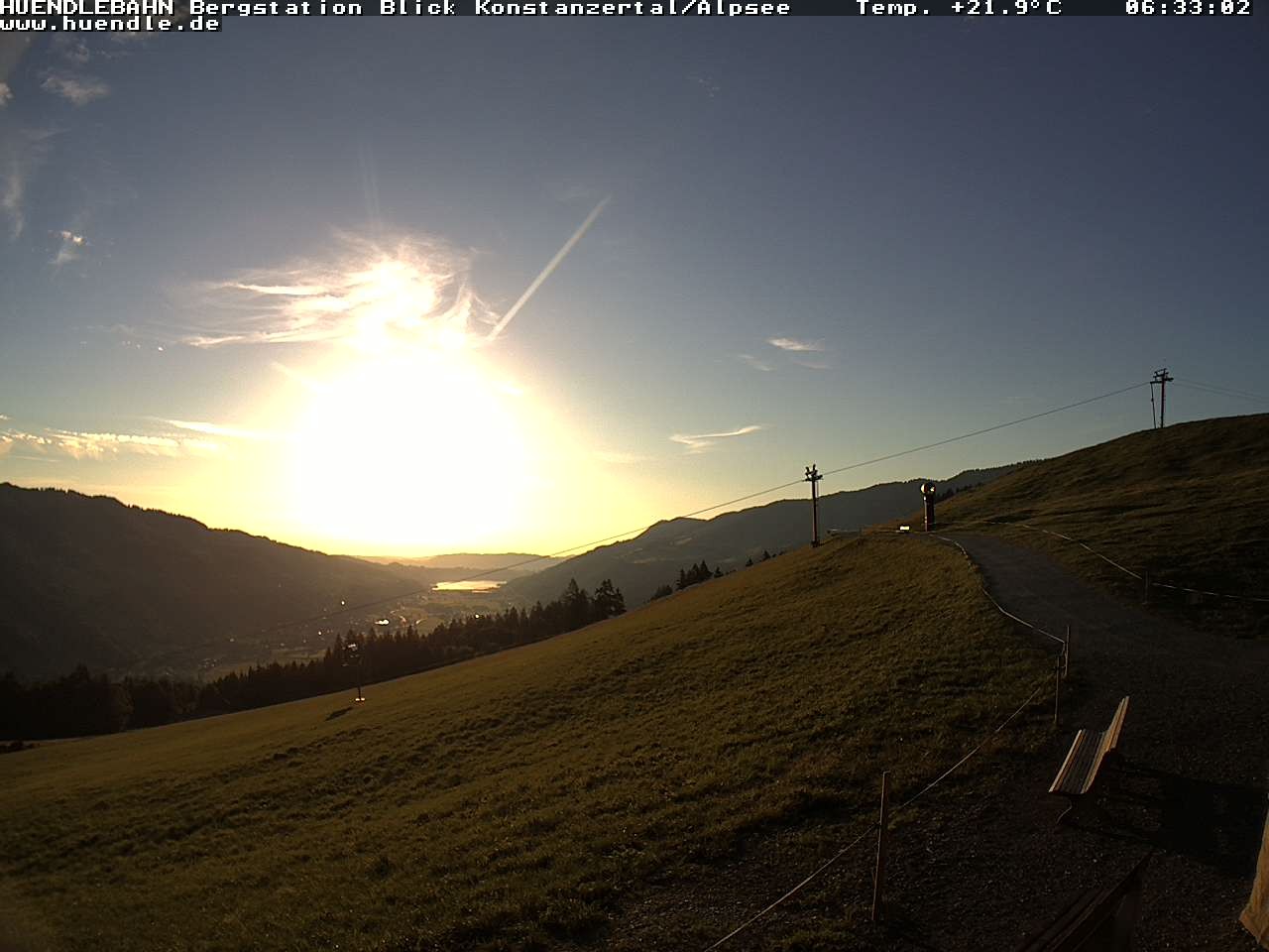 Archived image Webcam Hiking path Imbergkamm, Oberstaufen