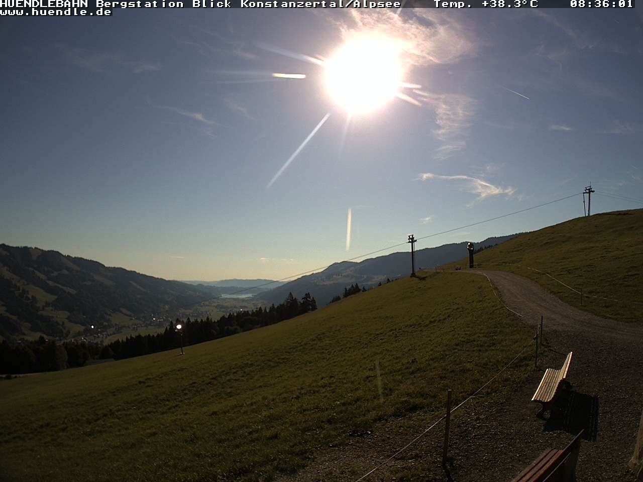 Archived image Webcam Hiking path Imbergkamm, Oberstaufen