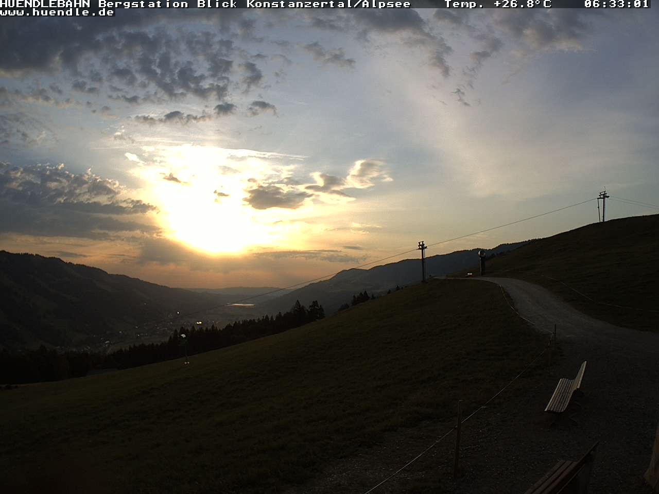 Archiv Foto Webcam Wanderweg Imbergkamm