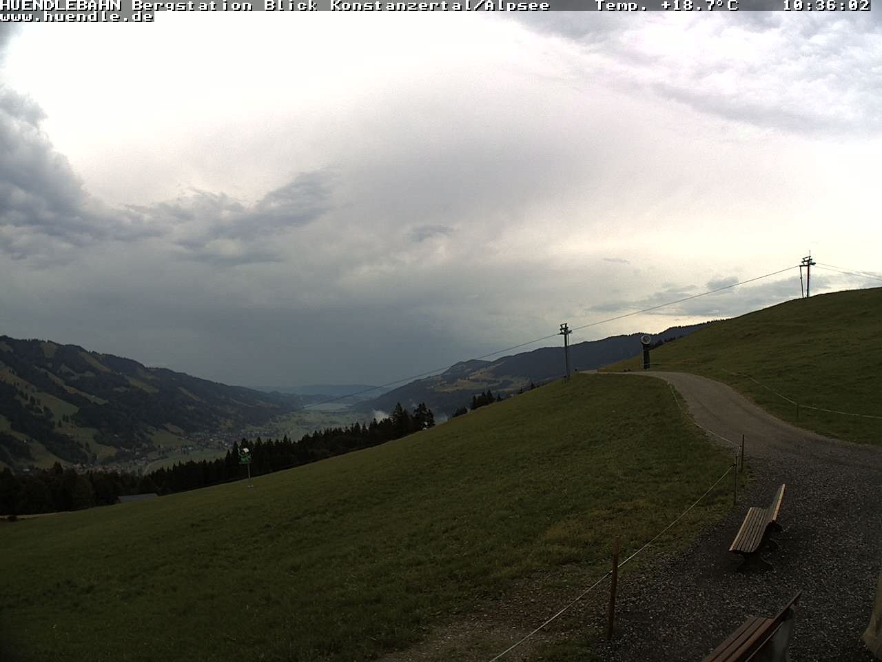 Archiv Foto Webcam Wanderweg Imbergkamm