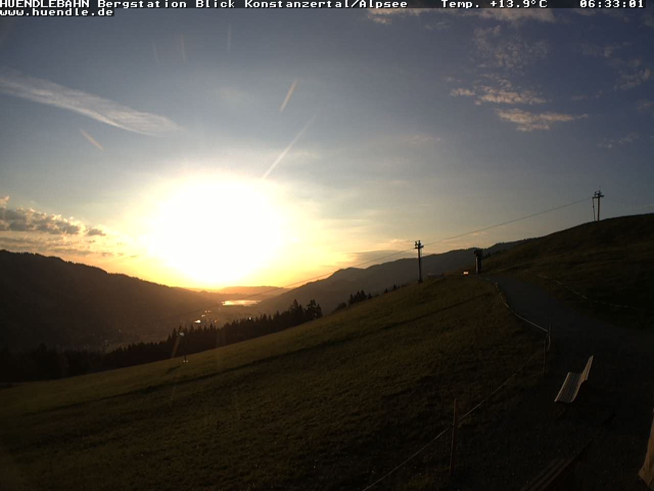 Archiv Foto Webcam Wanderweg Imbergkamm