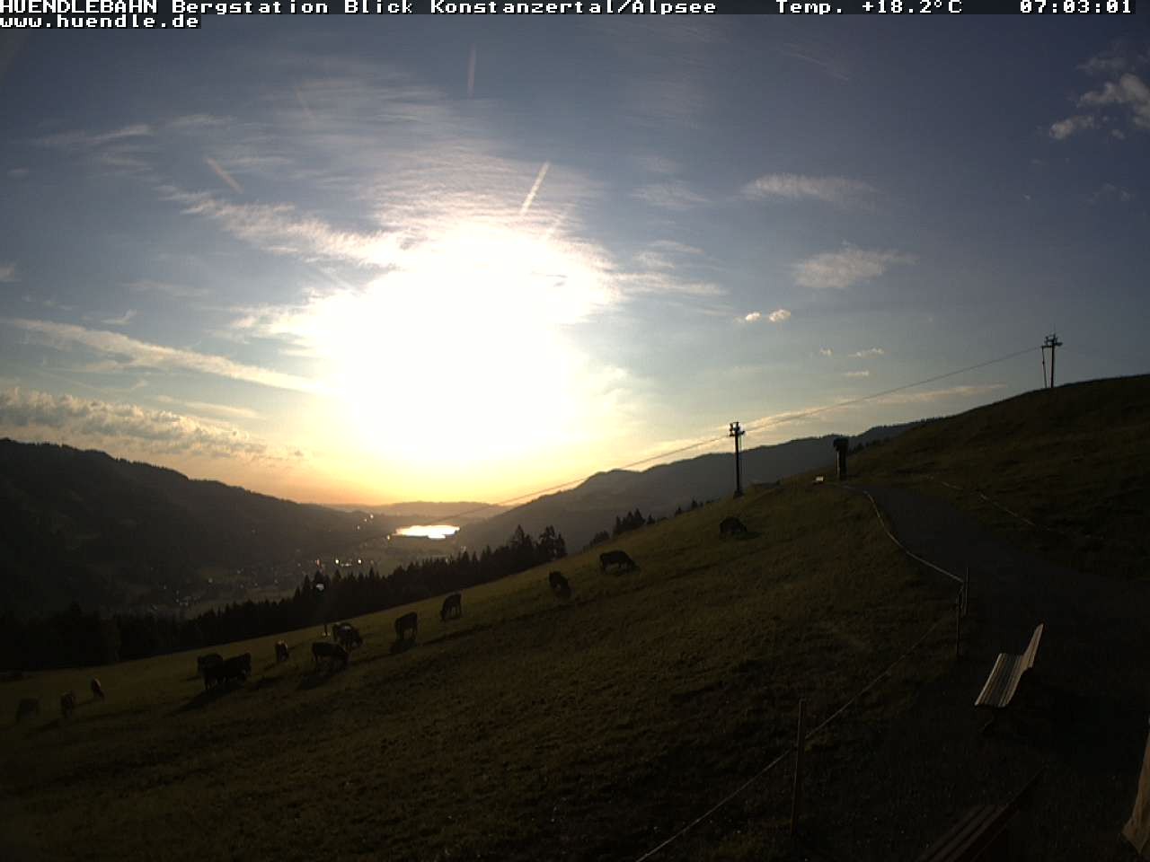 Archiv Foto Webcam Wanderweg Imbergkamm