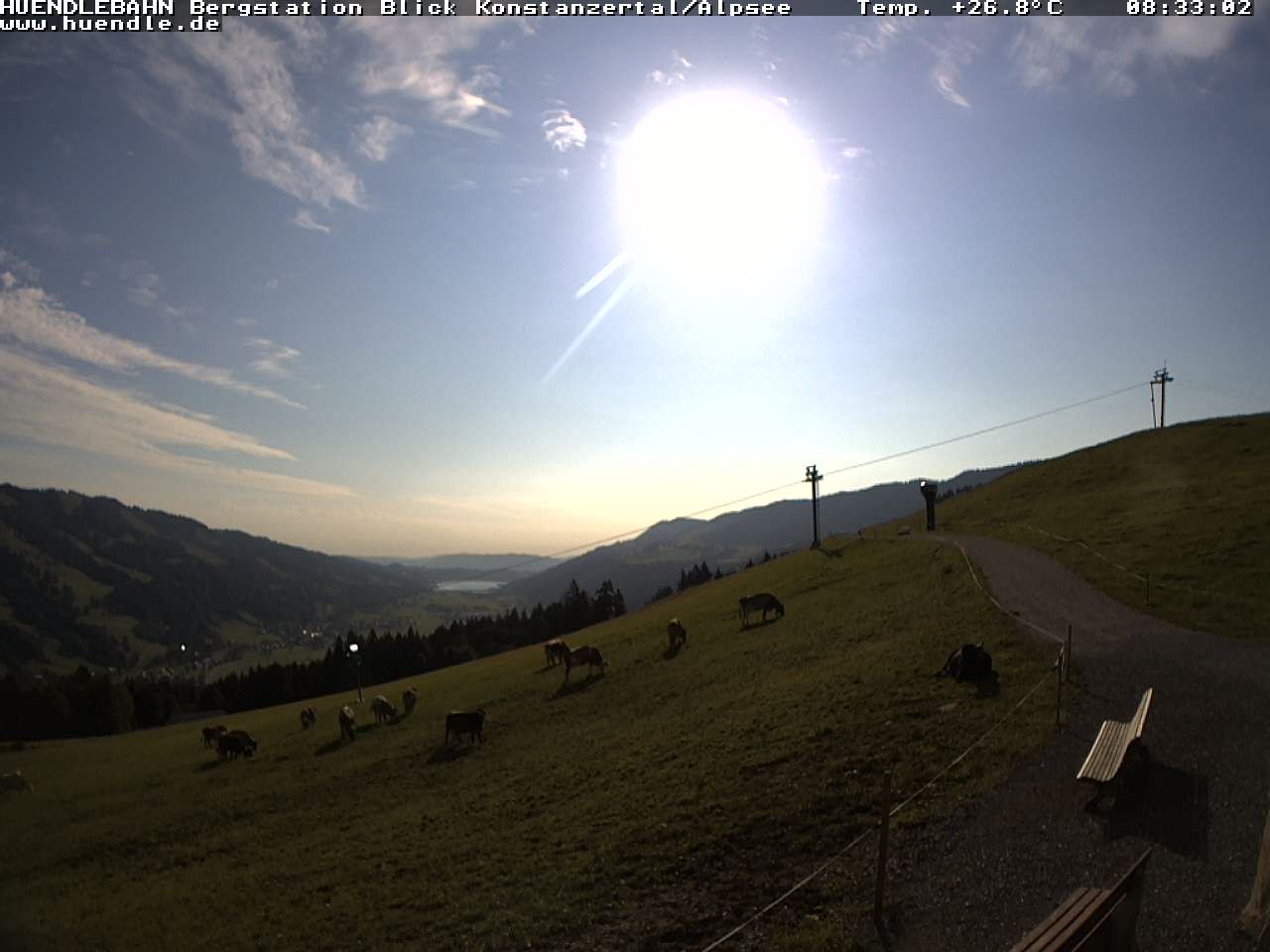 Archiv Foto Webcam Wanderweg Imbergkamm