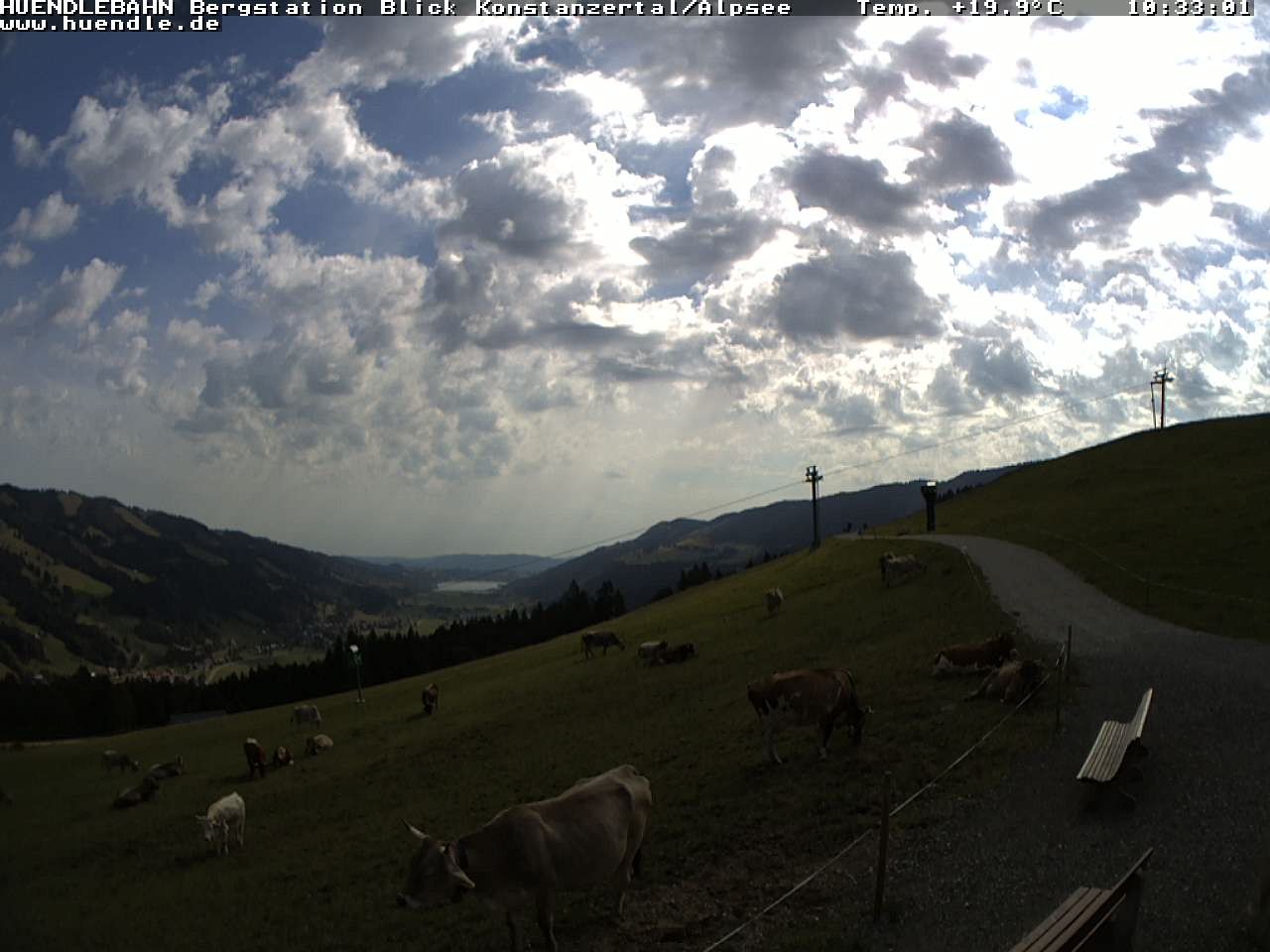 Archiv Foto Webcam Wanderweg Imbergkamm