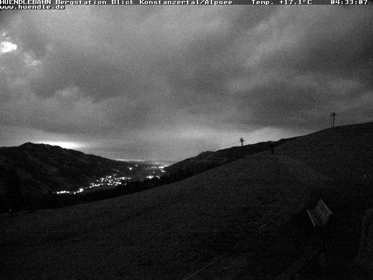 Archived image Webcam Hiking path Imbergkamm, Oberstaufen