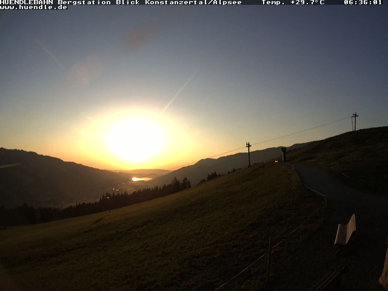 Archiv Foto Webcam Wanderweg Imbergkamm