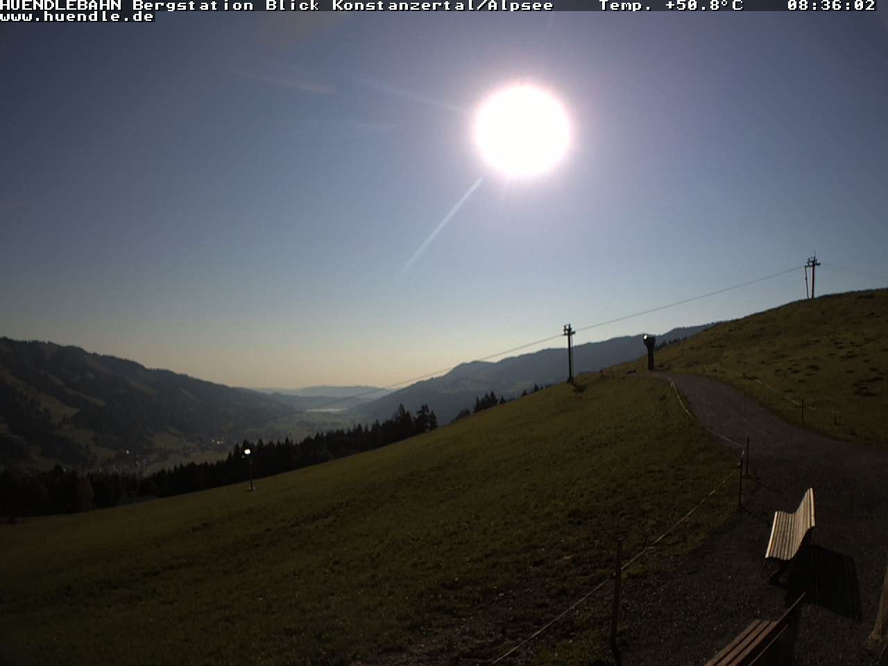 Archiv Foto Webcam Wanderweg Imbergkamm
