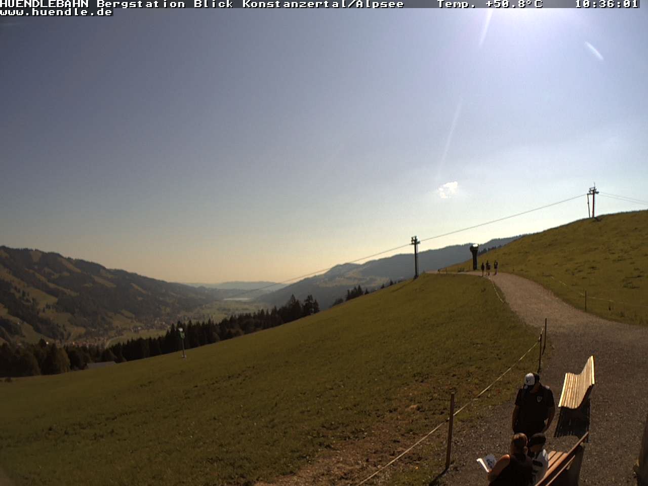 Archiv Foto Webcam Wanderweg Imbergkamm