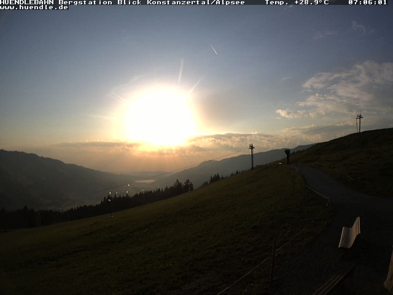 Archiv Foto Webcam Wanderweg Imbergkamm