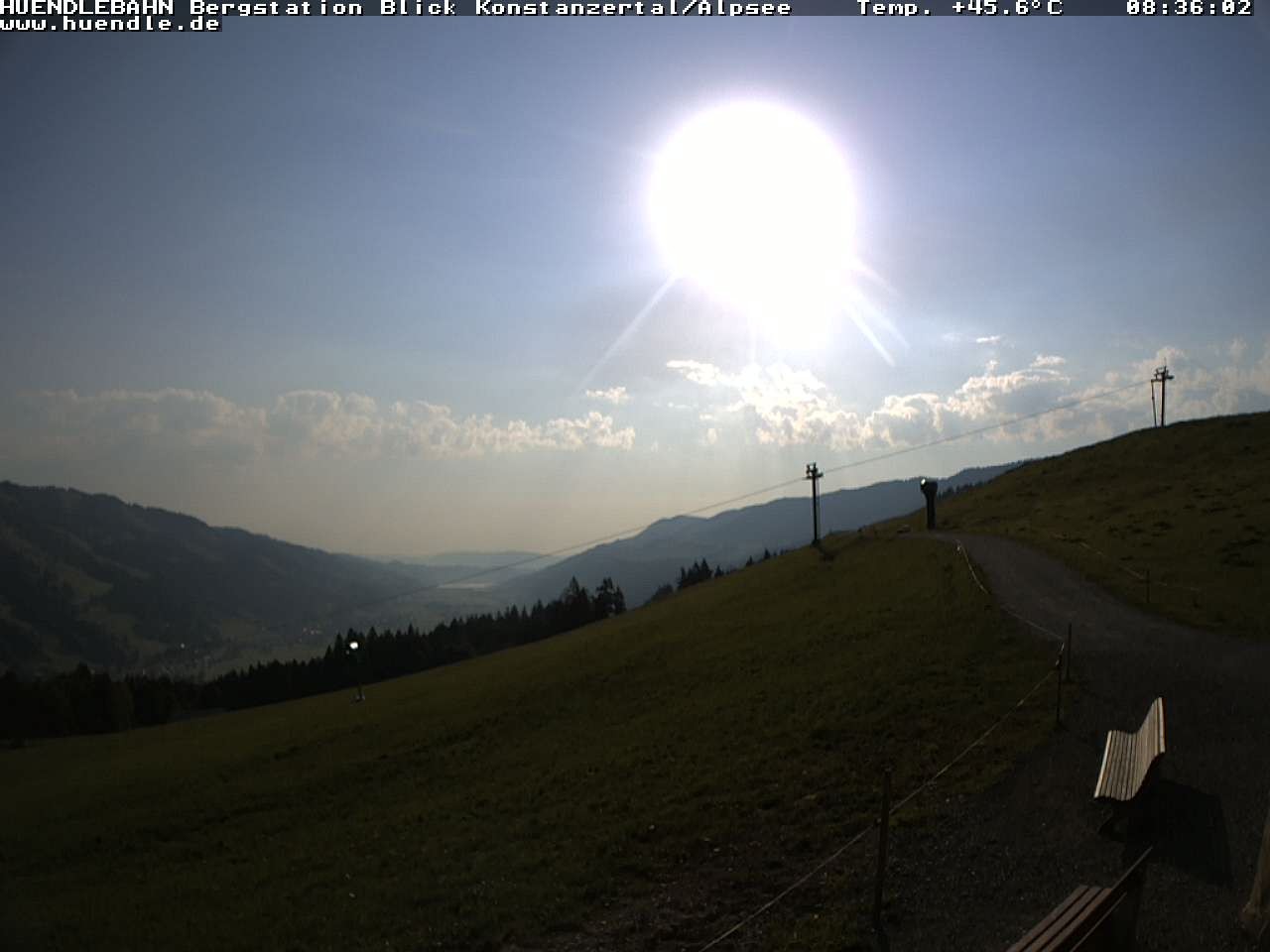 Archiv Foto Webcam Wanderweg Imbergkamm