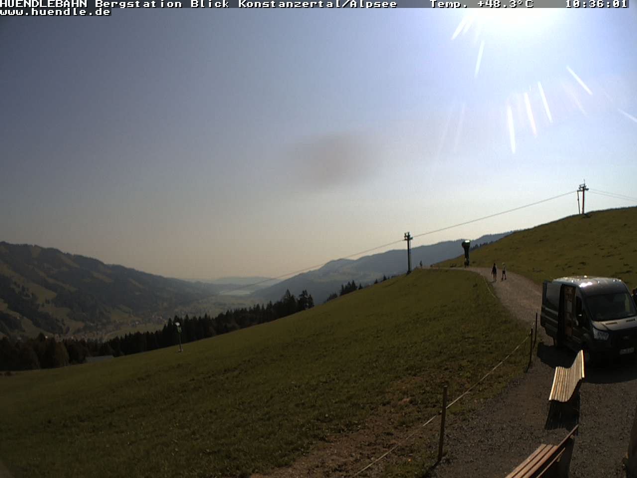 Archiv Foto Webcam Wanderweg Imbergkamm