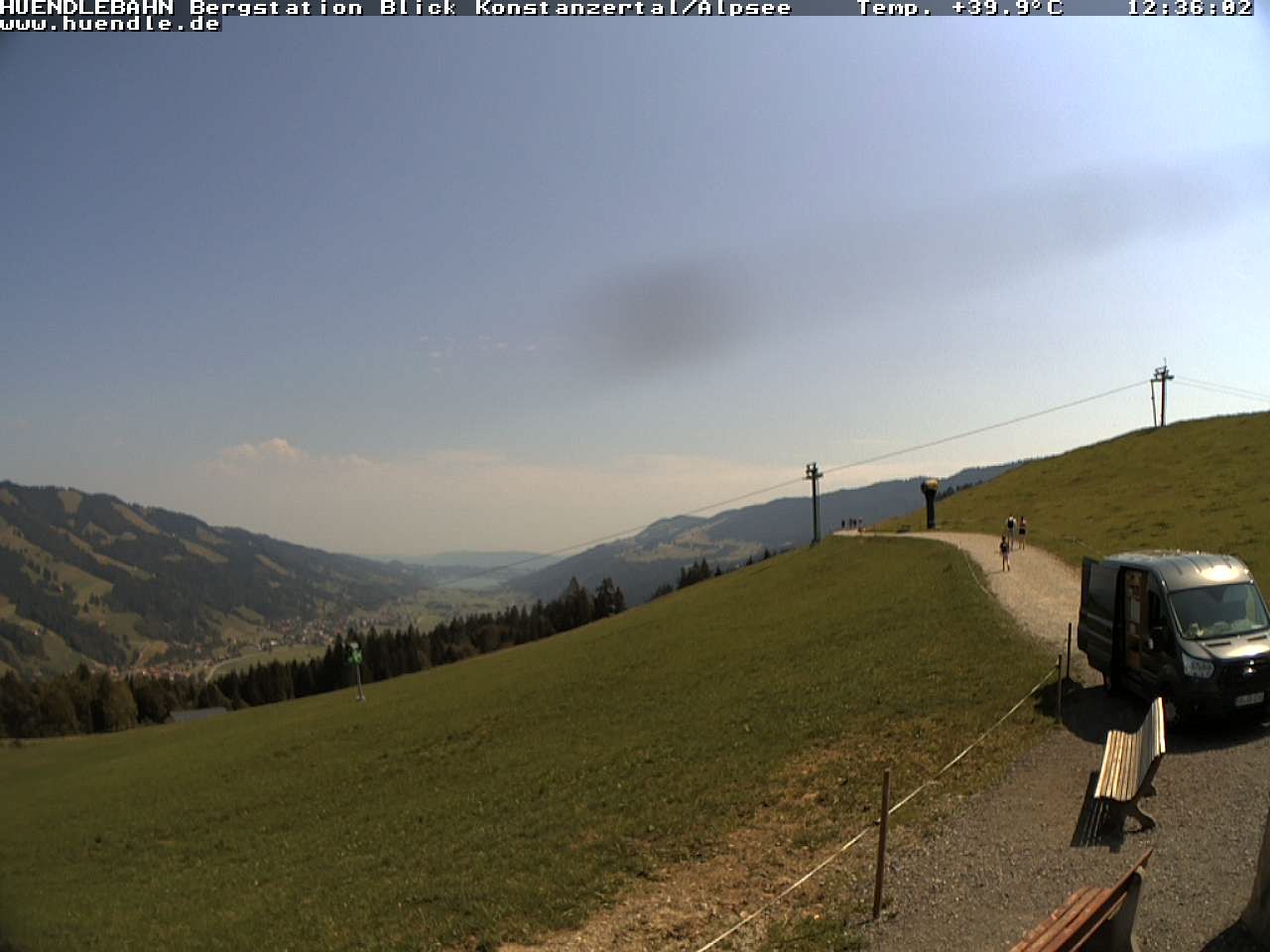 Archiv Foto Webcam Wanderweg Imbergkamm