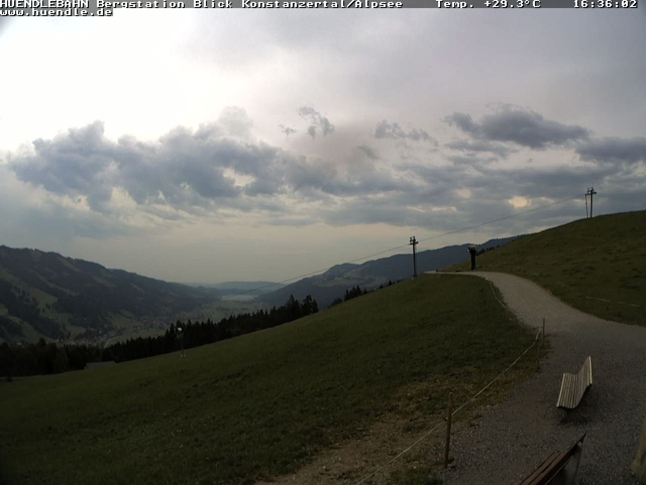 Archiv Foto Webcam Wanderweg Imbergkamm