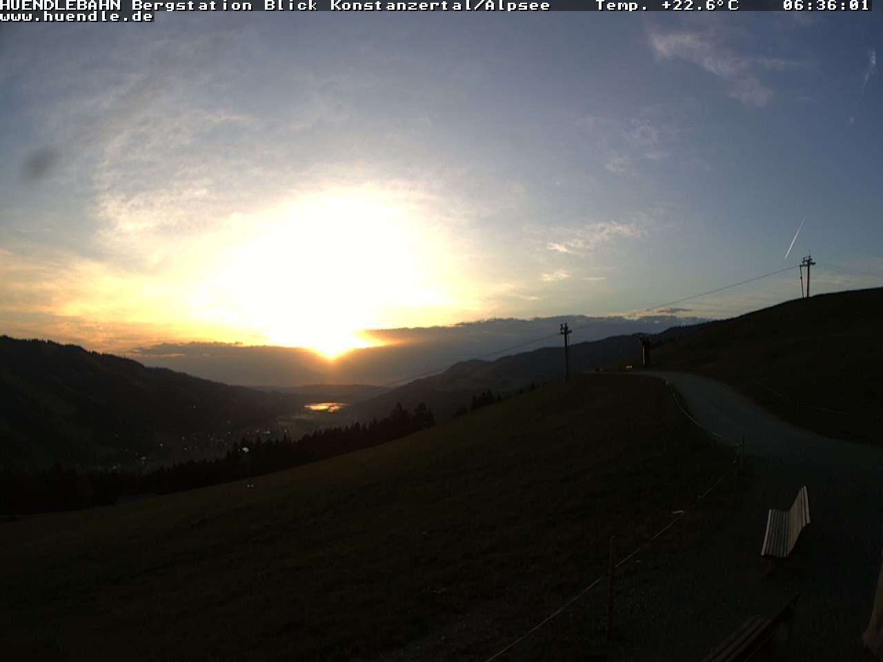 Archiv Foto Webcam Wanderweg Imbergkamm