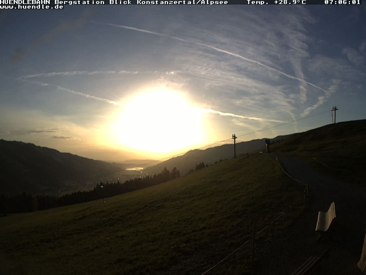 Archiv Foto Webcam Wanderweg Imbergkamm
