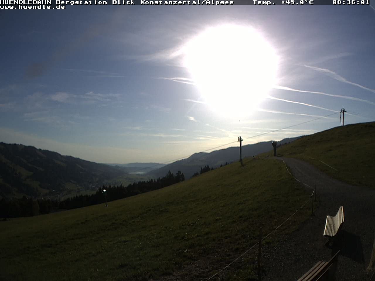 Archiv Foto Webcam Wanderweg Imbergkamm