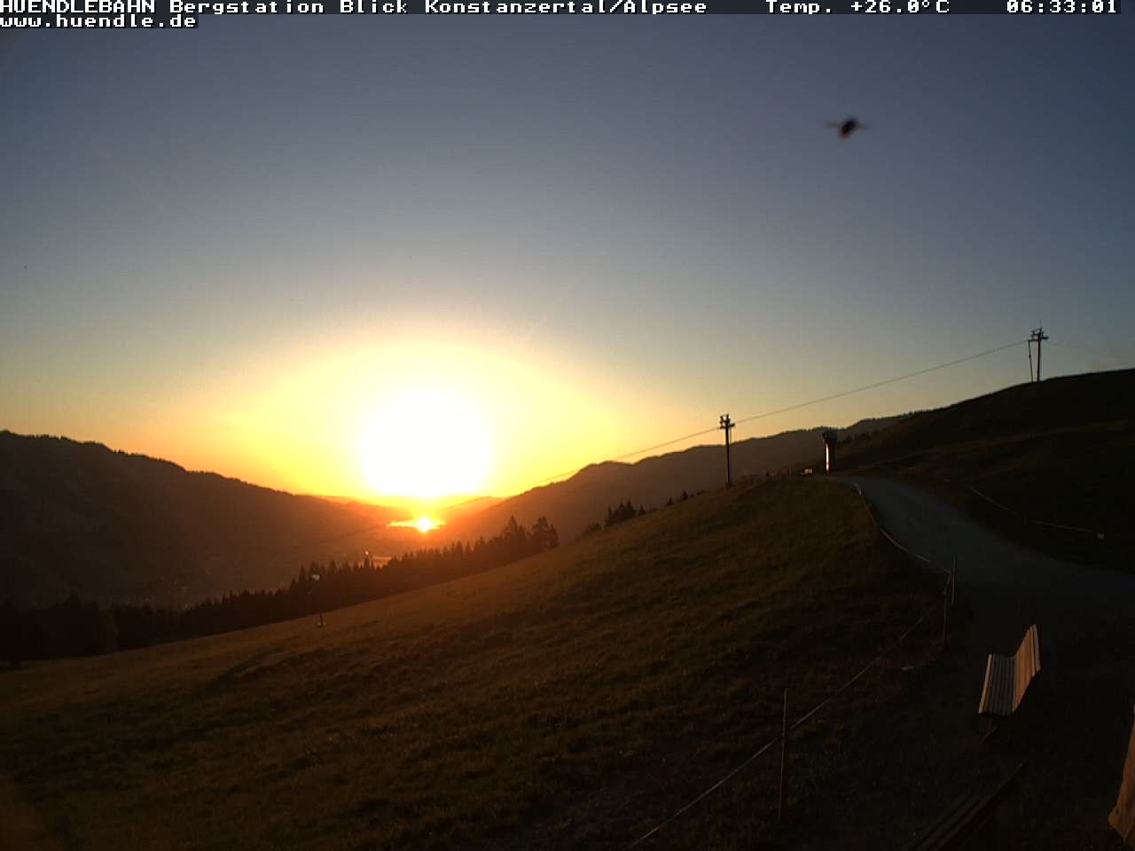 Archiv Foto Webcam Wanderweg Imbergkamm