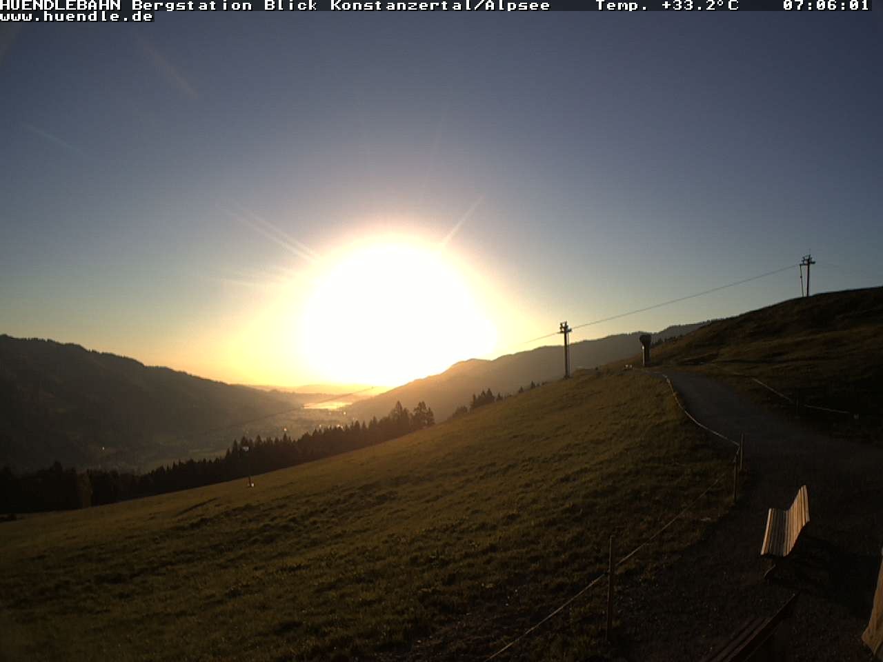 Archiv Foto Webcam Wanderweg Imbergkamm