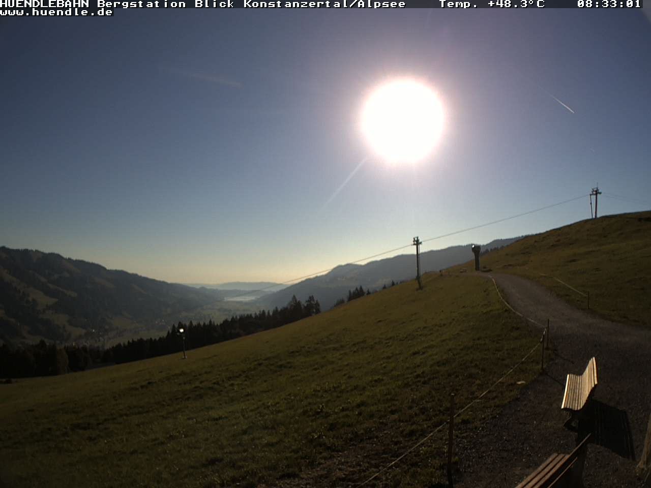 Archiv Foto Webcam Wanderweg Imbergkamm