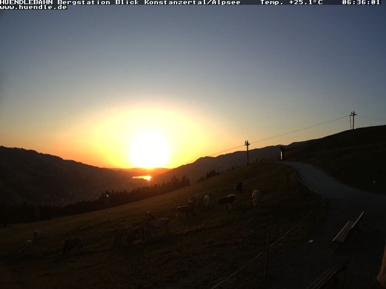 Archiv Foto Webcam Wanderweg Imbergkamm