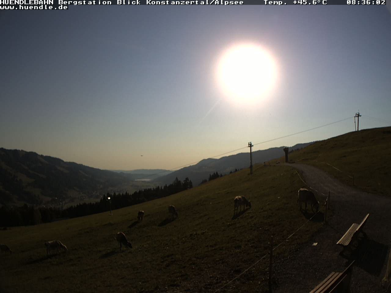 Archiv Foto Webcam Wanderweg Imbergkamm