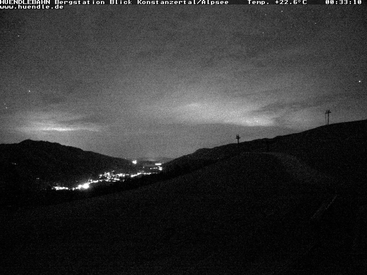 Archived image Webcam Hiking path Imbergkamm, Oberstaufen